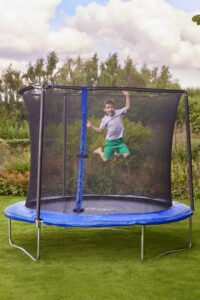Sportspower 8ft Bounce Pro Trampoline with Enclosure - Blue